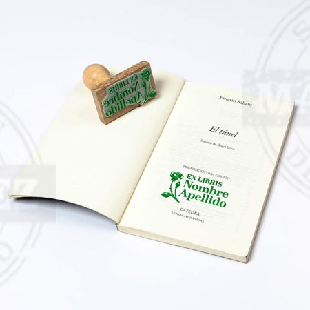 Hacer sello personalizado ex libris